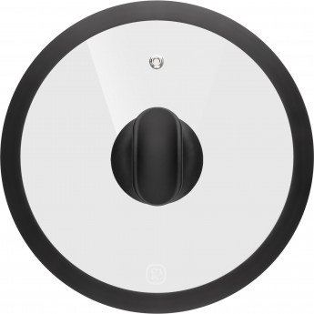 Крышка стеклянная RONDELL WELLER с силиконовым ободом 20 см RDA-1496 Крышка стеклянная RONDELL WELLER с силиконовым ободом 20 см RDA-1496